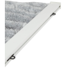 CORTINA CARAVANA COLAS TERCIOPELO GRIS BLANCO